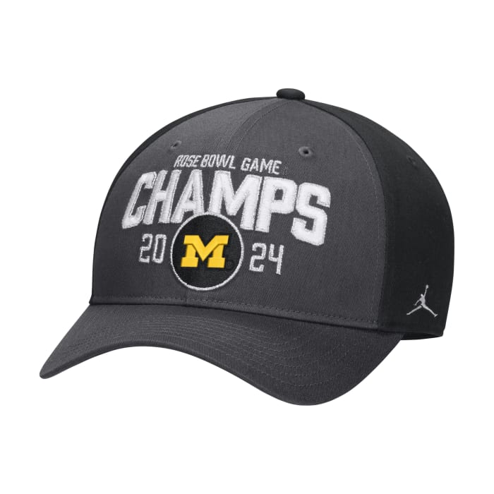 Michigan Wolverines 2023 Rose Bowl Champions Locker Room Hat